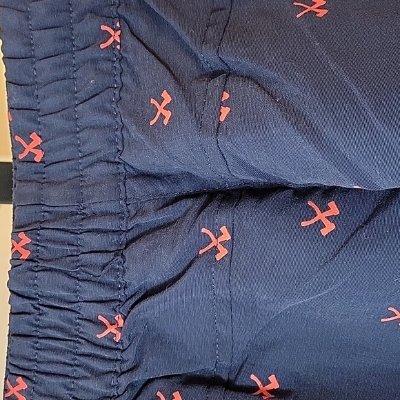 NWOT The North Face Elastic Waist Blue & Orange Athletic Gym Shorts Size Large - Picture 6 of 15